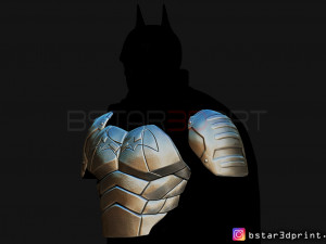 batman armor - batman 2021 - robert pattinson 3d print model 3Dプリントモデル