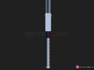 hardedge sword cloud - final fantasy vii remake 3d print model Modèles 3D en vedette