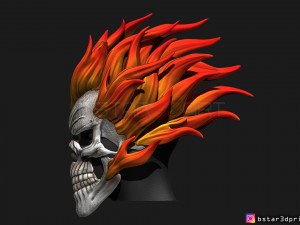 ghost rider mask -agents of shield - marvel comics 3d print model 3D Print Model