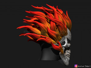ghost rider mask -agents of shield - marvel comics 3d print model 3D Print Model