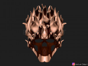ghost rider mask -agents of shield - marvel comics 3d print model 3D Print Model