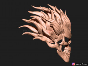 ghost rider mask -agents of shield - marvel comics 3d print model 3D Print Model