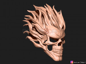 ghost rider mask -agents of shield - marvel comics 3d print model 3D Print Model