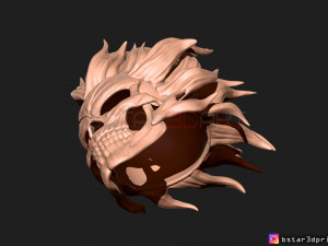 ghost rider mask -agents of shield - marvel comics 3d print model 3D Print Model