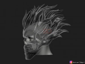 ghost rider mask -agents of shield - marvel comics 3d print model 3D Print Model