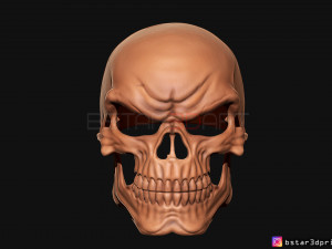 ghost rider mask -danny ketch - marvel comics 3d print model 3D Принт Модель
