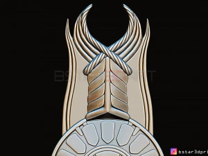 guardian shield - gauntlet kratos - kratos armor - god of war 3d print model 3D Print Model