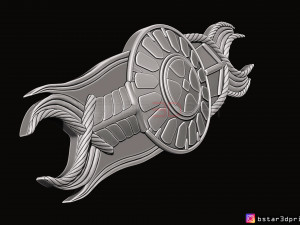 guardian shield - gauntlet kratos - kratos armor - god of war 3d print model Model Cetak 3D