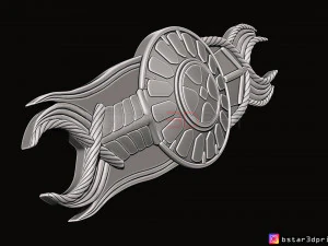 guardian shield - gauntlet kratos - kratos armor - god of war 3d print model 3D Print Model