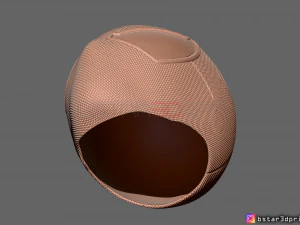 scarlet spider mask -spider man helmet - marvel comics 3d print model 3D Print Model
