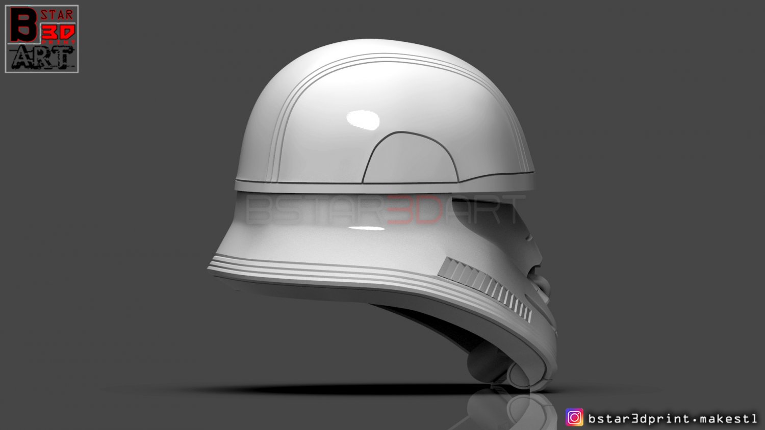 modèle 3D de Casque Stormtrooper Dernier Jedi Premier Ordre - TurboSquid  1334036