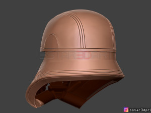first order jet trooper helmet - stormtrooper corp - starwars 3d print model 3D Принт Модель