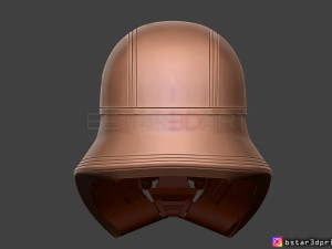 first order jet trooper helmet - stormtrooper corp - starwars 3d print model 3D Принт Модель