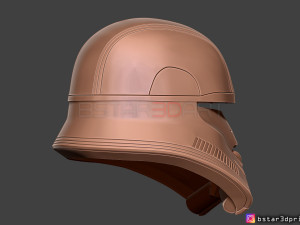 first order jet trooper helmet - stormtrooper corp - starwars 3d print model 3D Принт Модель