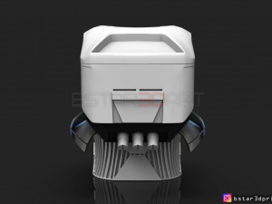 first order jet trooper - chest armor - backpack - stormtrooper corp 3d print model 3D Print Model