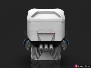 first order jet trooper - chest armor - backpack - stormtrooper corp 3d print model 3D Print Model