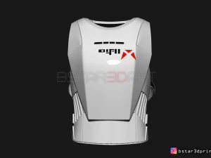 first order jet trooper - chest armor - backpack - stormtrooper corp 3d print model 3D Print Model