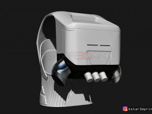 first order jet trooper - chest armor - backpack - stormtrooper corp 3d print model 3D Print Model