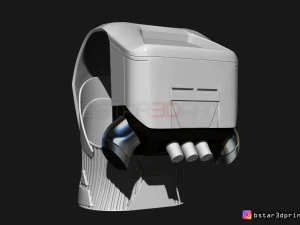 first order jet trooper - chest armor - backpack - stormtrooper corp 3d print model 3D Print Model