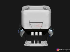 first order jet trooper - chest armor - backpack - stormtrooper corp 3d print model 3D Print Model