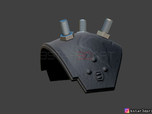 cloud armor accessories - final fantasy vii remake 3d print model Modelo de Impressão 3D