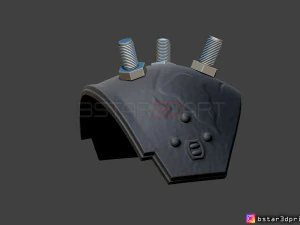 cloud armor accessories - final fantasy vii remake 3d print model 3D Print Model