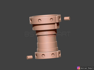 cloud armor accessories - final fantasy vii remake 3d print model Modelo de Impressão 3D