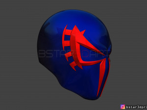 spider man 2099 mask -spider man helmet - marvel comics 3d print model 3D Print Model
