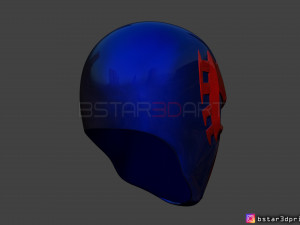 spider man 2099 mask -spider man helmet - marvel comics 3d print model 3D Print Model