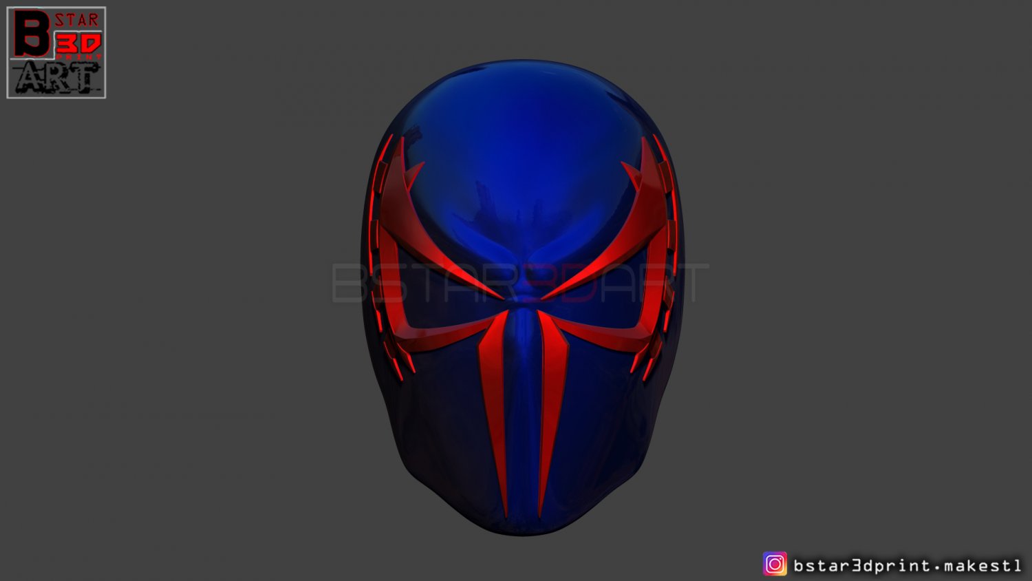 3D Принт Модели. spider man 2099 mask -spider man helmet - marvel...