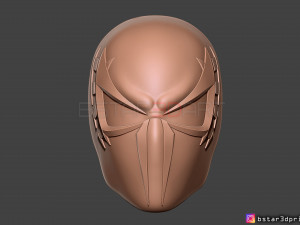 spider man 2099 mask -spider man helmet - marvel comics 3d print model 3D Print Model