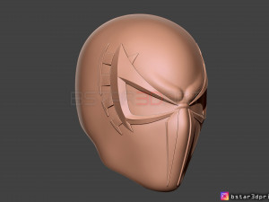 spider man 2099 mask -spider man helmet - marvel comics 3d print model 3D Print Model