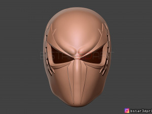 spider man 2099 mask -spider man helmet - marvel comics 3d print model 3D Print Model