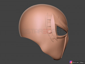 spider man 2099 mask -spider man helmet - marvel comics 3d print model 3D Print Model