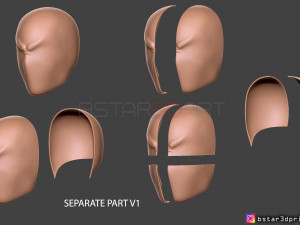 spider man 2099 mask -spider man helmet - marvel comics 3d print model 3D Print Model