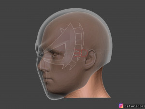 spider man 2099 mask -spider man helmet - marvel comics 3d print model 3D Print Model