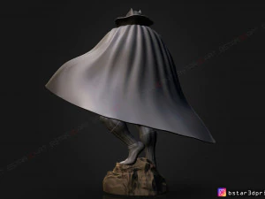 black panther marvel comic fan art 3d print model 3D Print Model