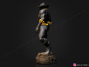 black panther marvel comic fan art 3d print model Modelo de impresión 3D