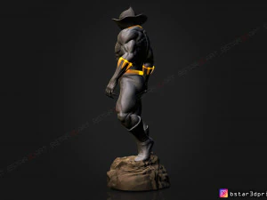 black panther marvel comic fan art 3d print model 3D Print Model