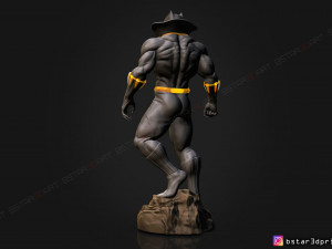 black panther marvel comic fan art 3d print model Modelo de impresión 3D