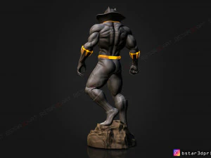 black panther marvel comic fan art 3d print model 3D Print Model