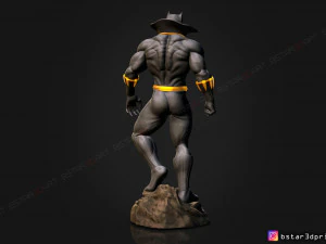 black panther marvel comic fan art 3d print model 3D Print Model