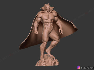 black panther marvel comic fan art 3d print model Modelo de impresión 3D