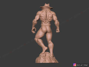 black panther marvel comic fan art 3d print model 3D Print Model