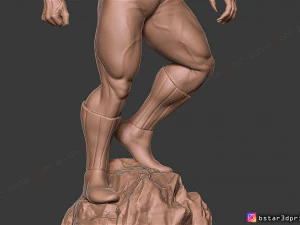 black panther marvel comic fan art 3d print model 3D Print Model