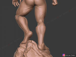 black panther marvel comic fan art 3d print model 3D Print Model