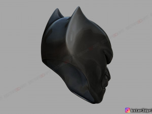 black panther mask - helmet for cosplay - marvel comics 3d print model 3D 프린트 모델