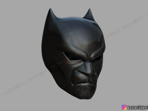 black panther mask - helmet for cosplay - marvel comics 3d print model 3D 프린트 모델
