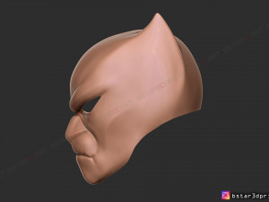 black panther mask - helmet for cosplay - marvel comics 3d print model 3D 프린트 모델