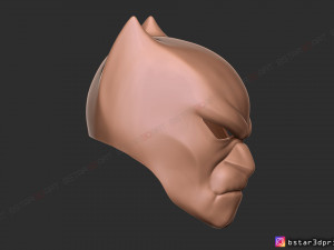 black panther mask - helmet for cosplay - marvel comics 3d print model 3D 프린트 모델